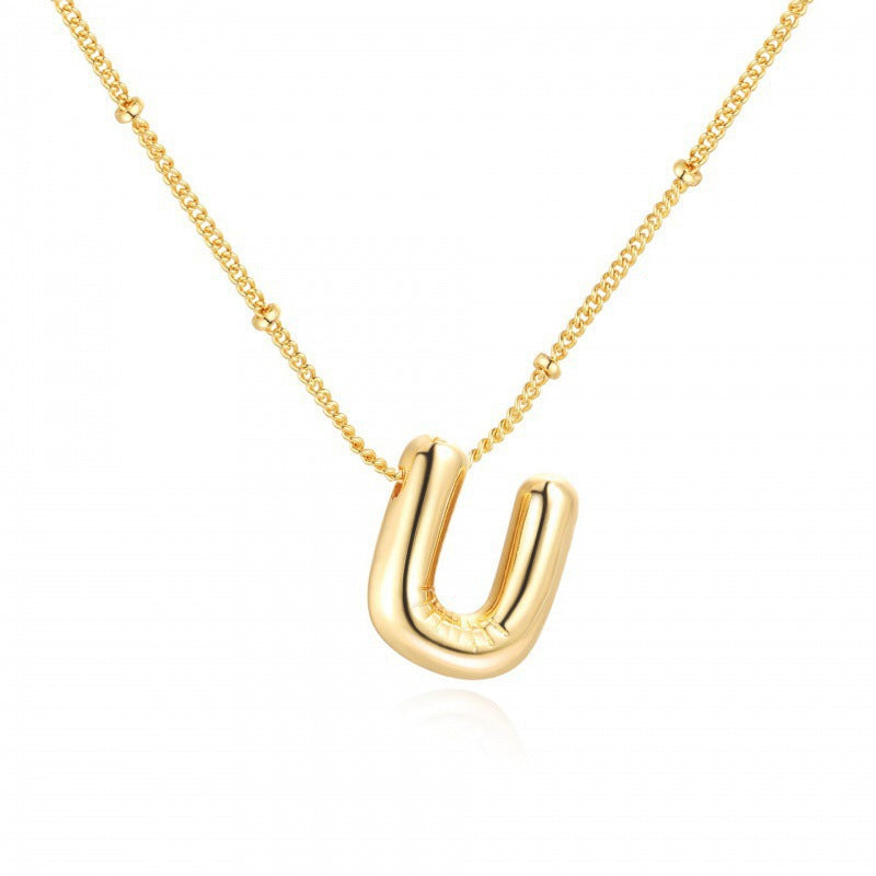 Gold Letter Necklace