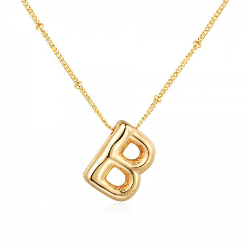 Gold Letter Necklace