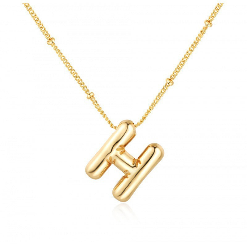 Gold Letter Necklace