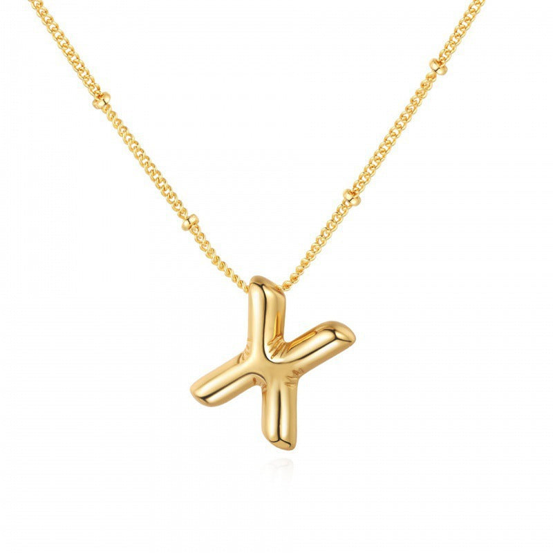 Gold Letter Necklace