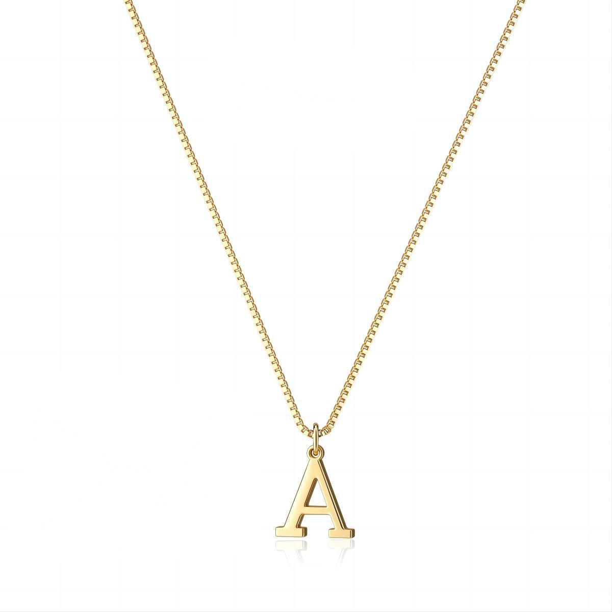 Classic Letter Necklace