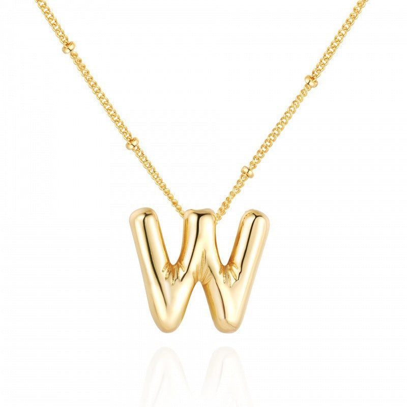 Gold Letter Necklace