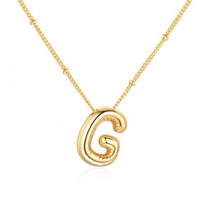 Gold Letter Necklace