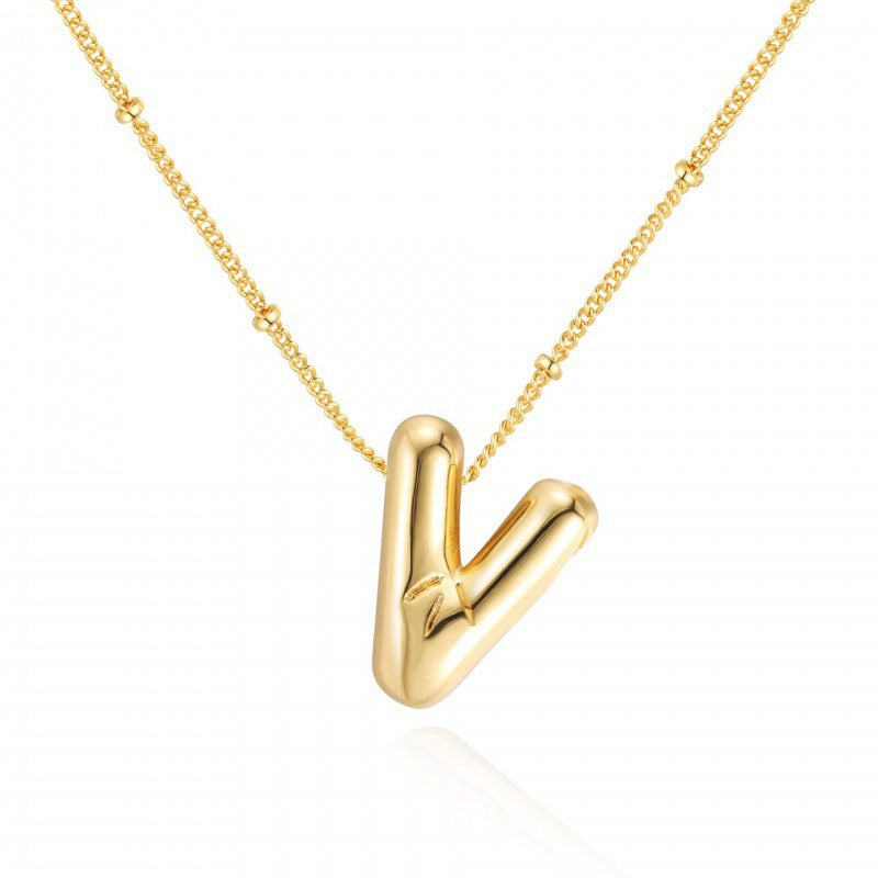 Gold Letter Necklace