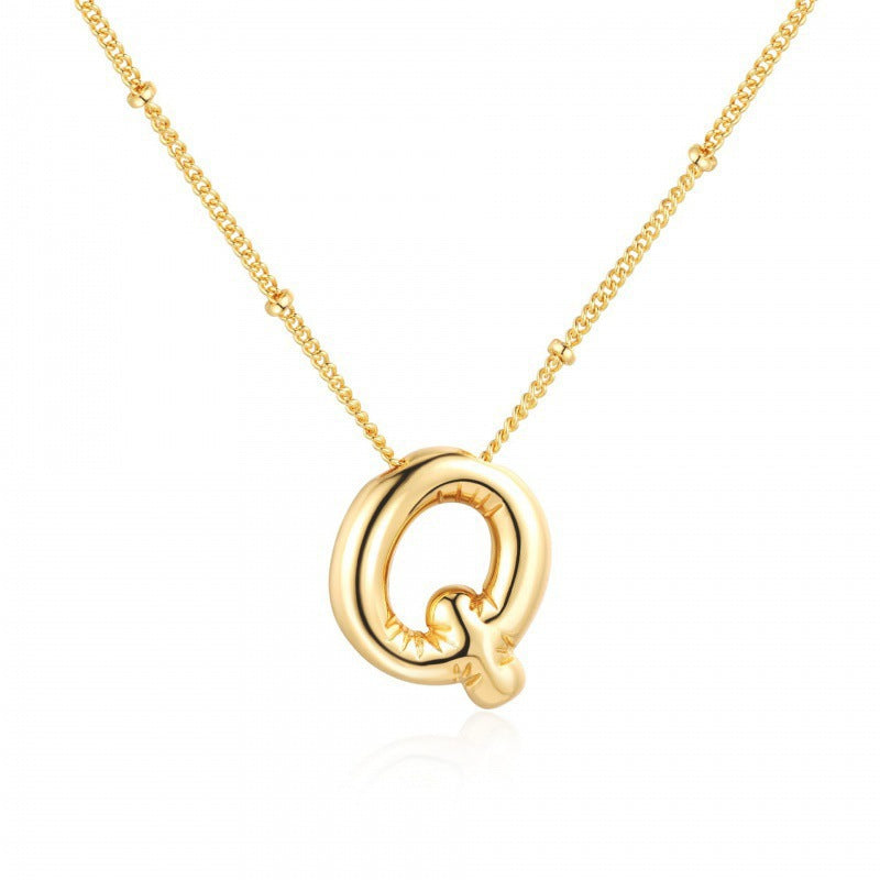 Gold Letter Necklace