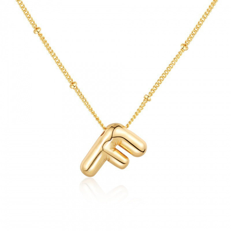 Gold Letter Necklace