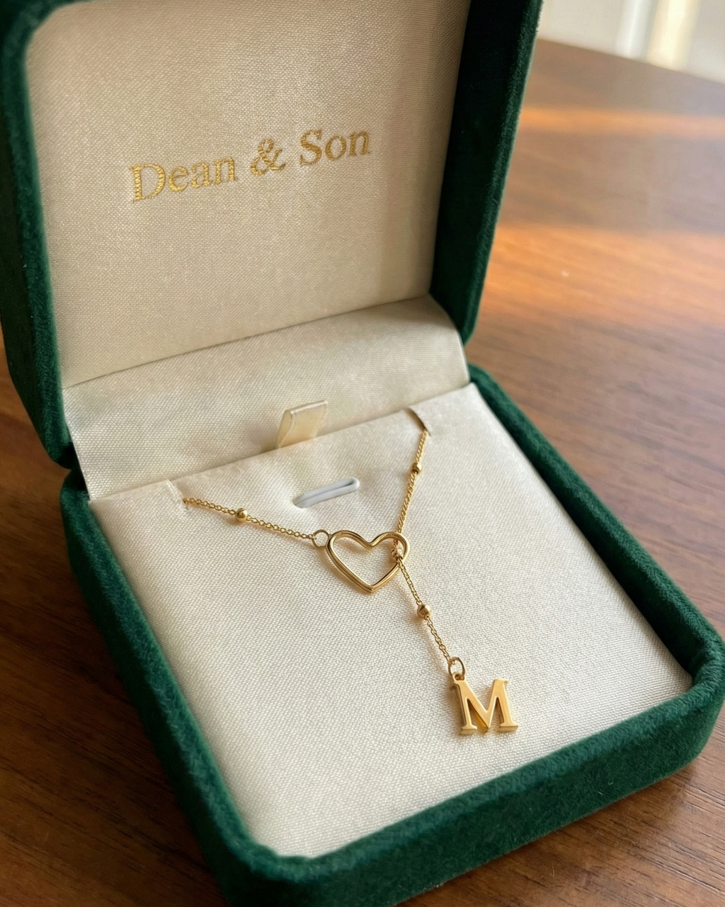 Heart Letter necklace