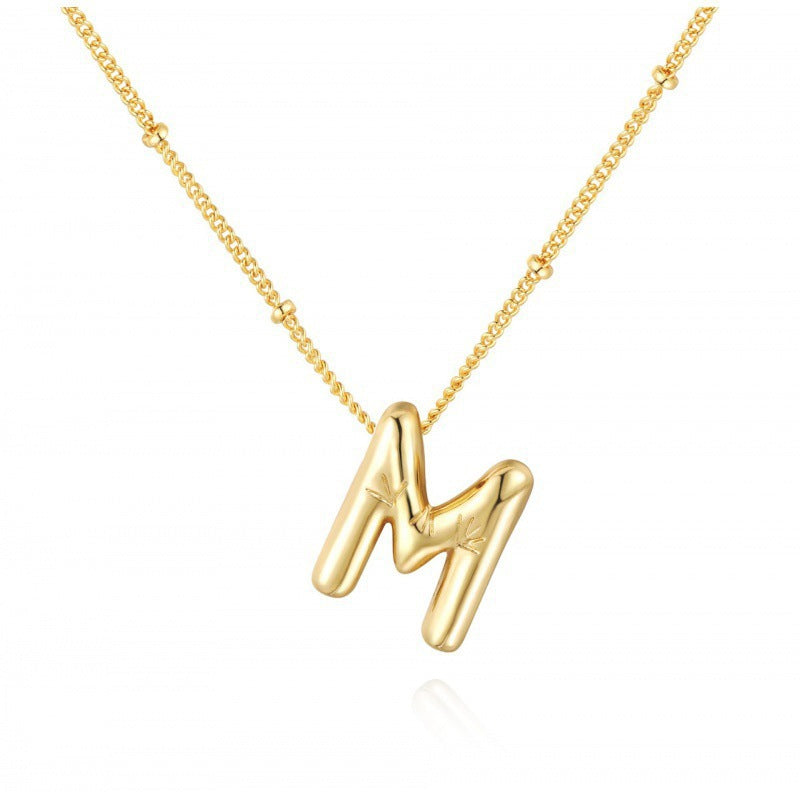 Gold Letter Necklace