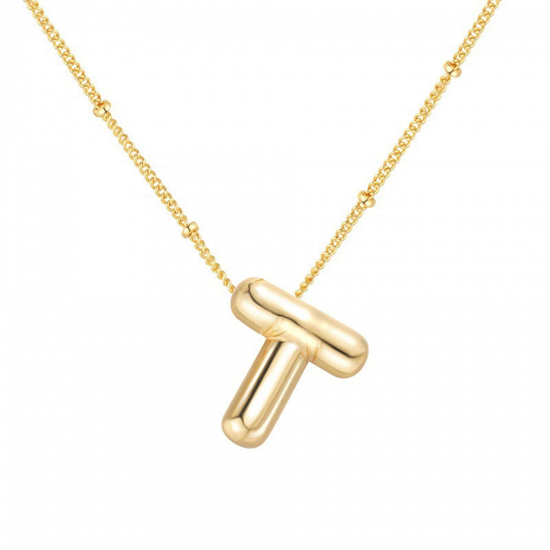 Gold Letter Necklace