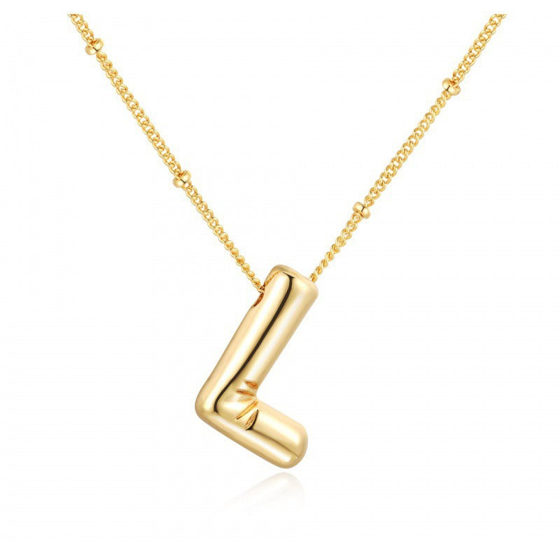 Gold Letter Necklace