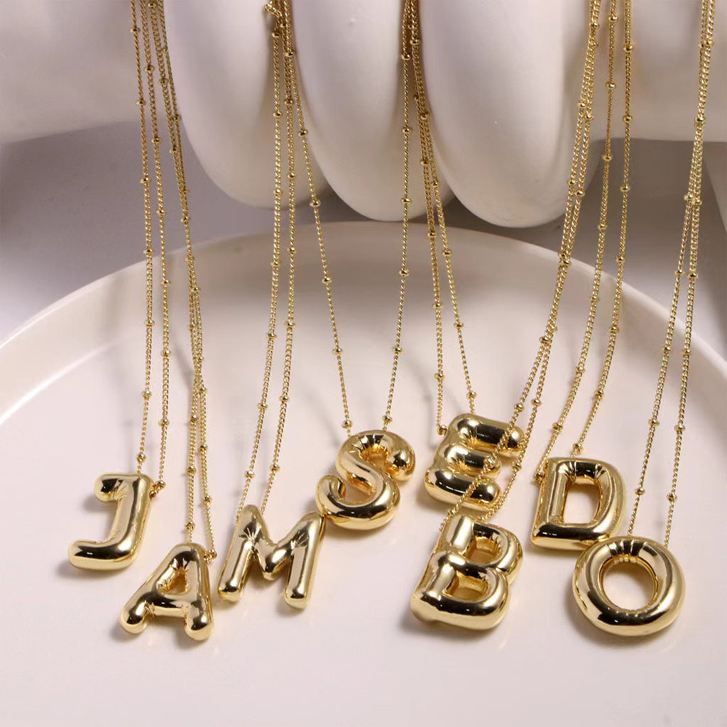 Gold Letter Necklace