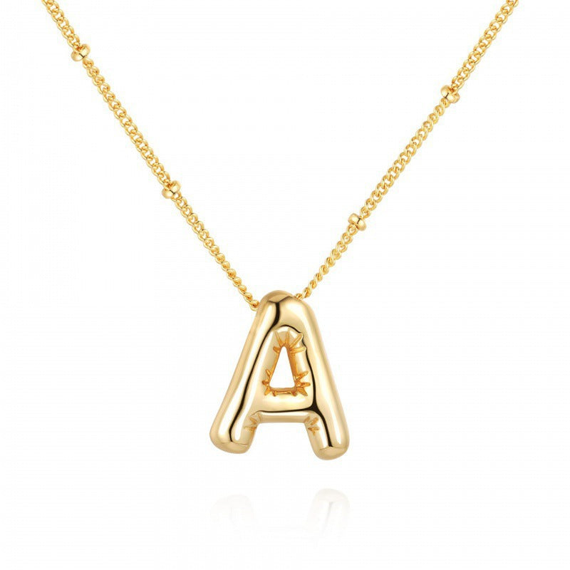 Gold Letter Necklace